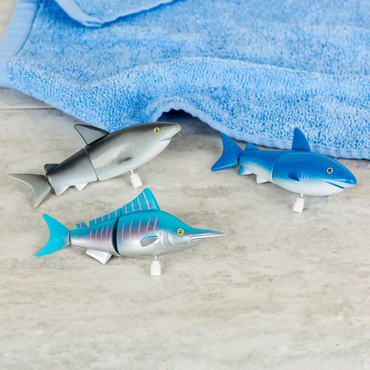 Shark | Wind-Up Swimming Toy | Bathtime | Mini Gift | Cracker Filler