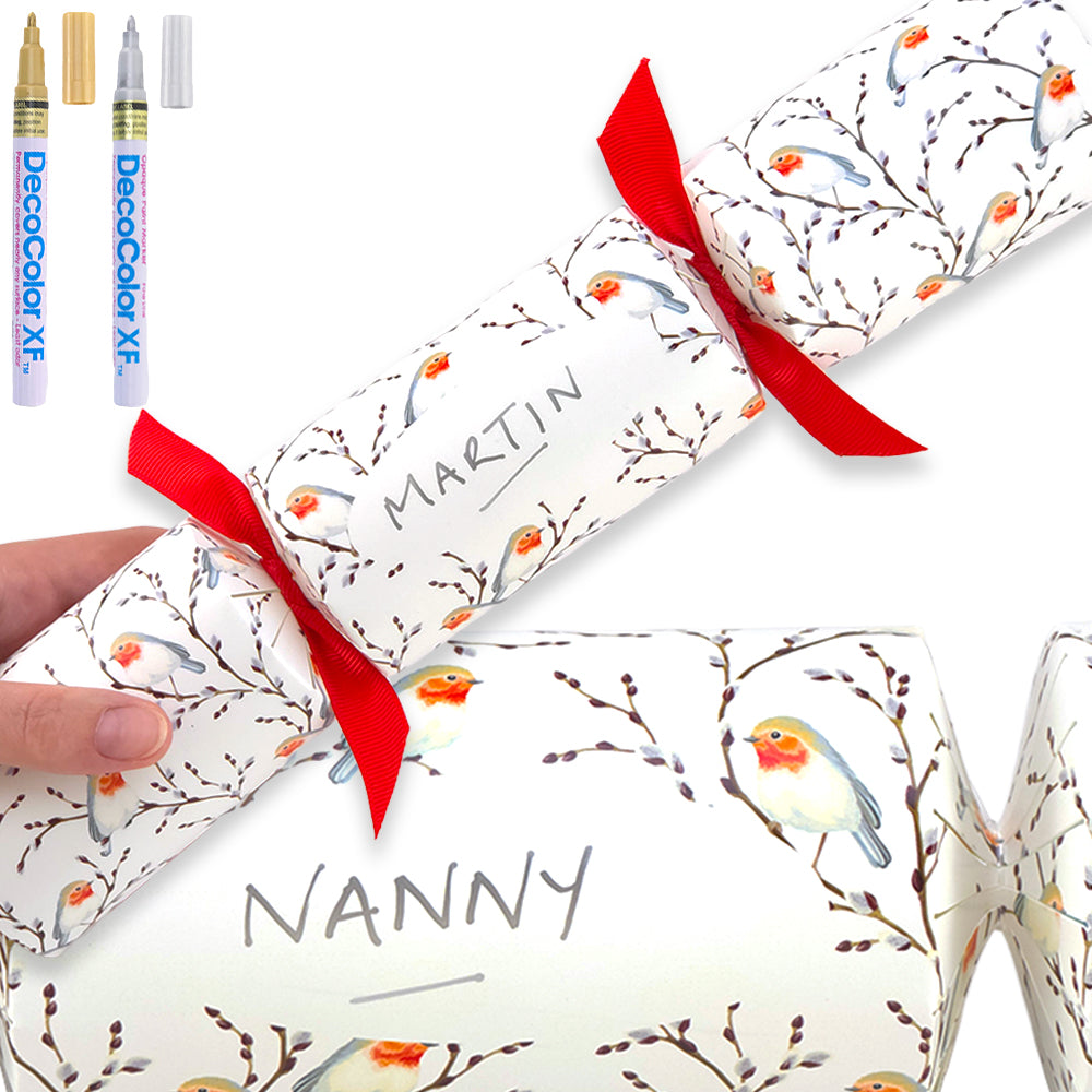 Personalise Your Own Christmas Crackers Craft Kit | Willow & Robin | Minimum 4
