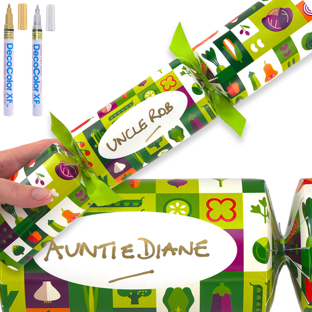 Personalise Your Own Crackers Craft Kit | Vegan & Vegetarian | Minimum 4