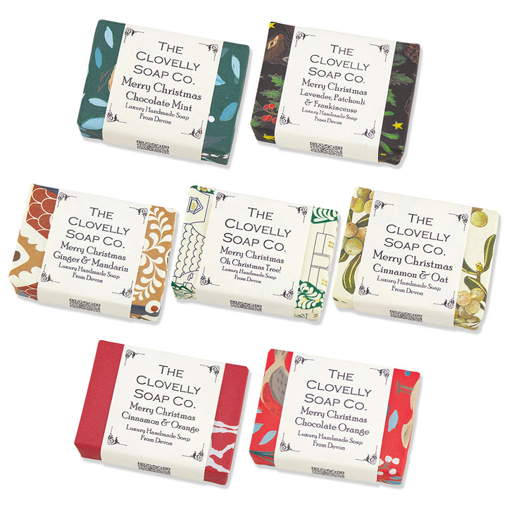 Gorgeous Scents | Merry Christmas Mini Soap | 50g | Little Gift | Cracker Filler