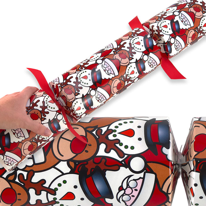 Extra Large &amp; Jumbo | Reusable Keepsake Cracker Sets | Christmas Character