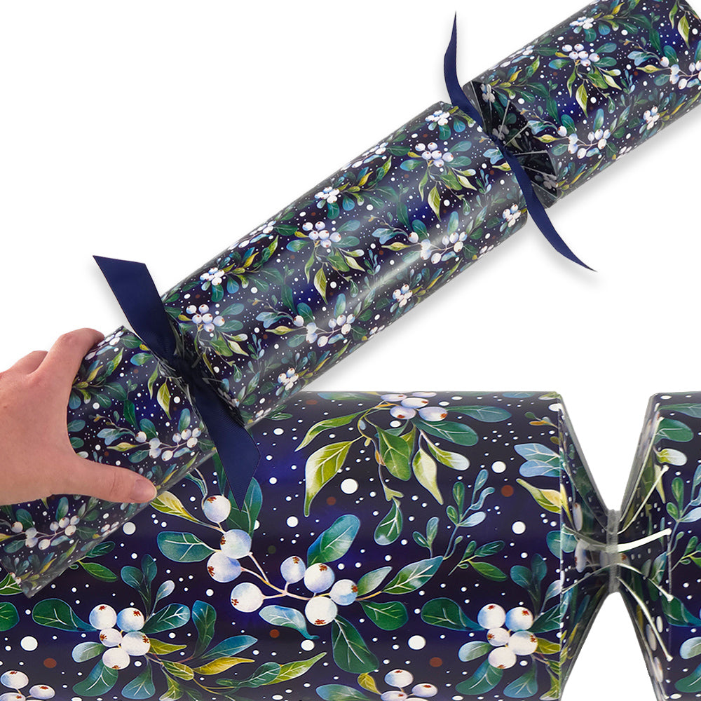 Extra Large & Jumbo | Reusable Keepsake Cracker Kits | Midnight Mistletoe