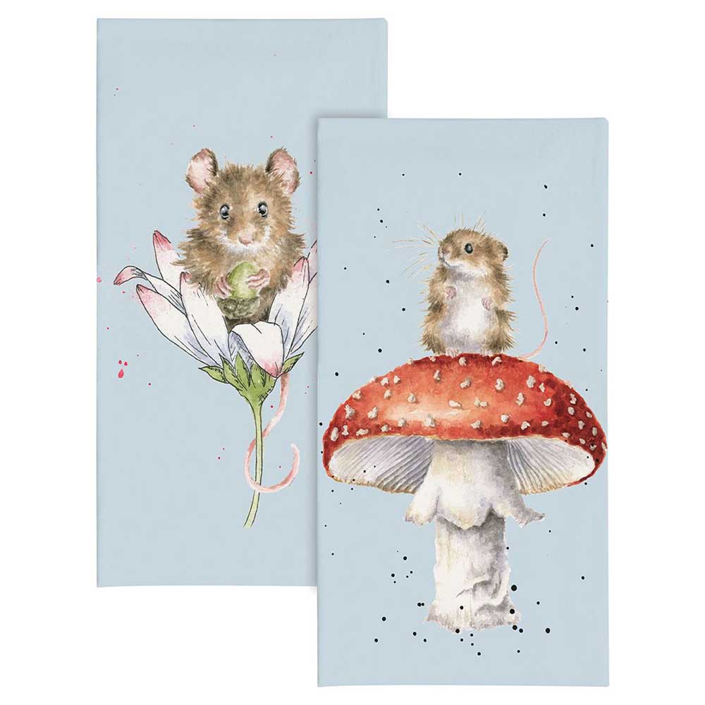 Cute Mouse | Wrendale Pocket Sizes Tissues | Little Cracker Filler Gift