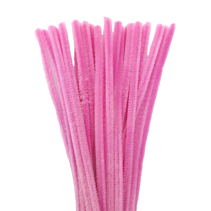 25Pk 9mm Single Colour Packs 30cm Chenille Stems Craft Pipe Cleaners