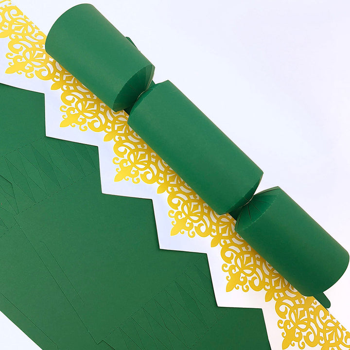 Rich Green | Cracker Making DIY Craft Kits | Make Your Own | Eco Recyclable