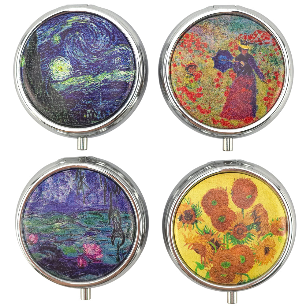 Expressionist Art Style Little Pill Box | Single | Mini Gift | Cracker ...