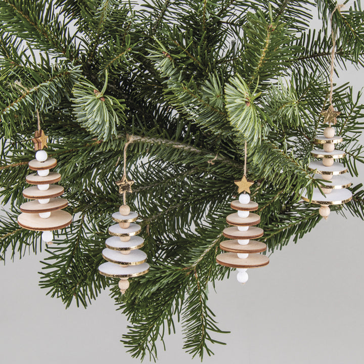 Make Your Own Wooden Tree Pendant | Christmas Decoration