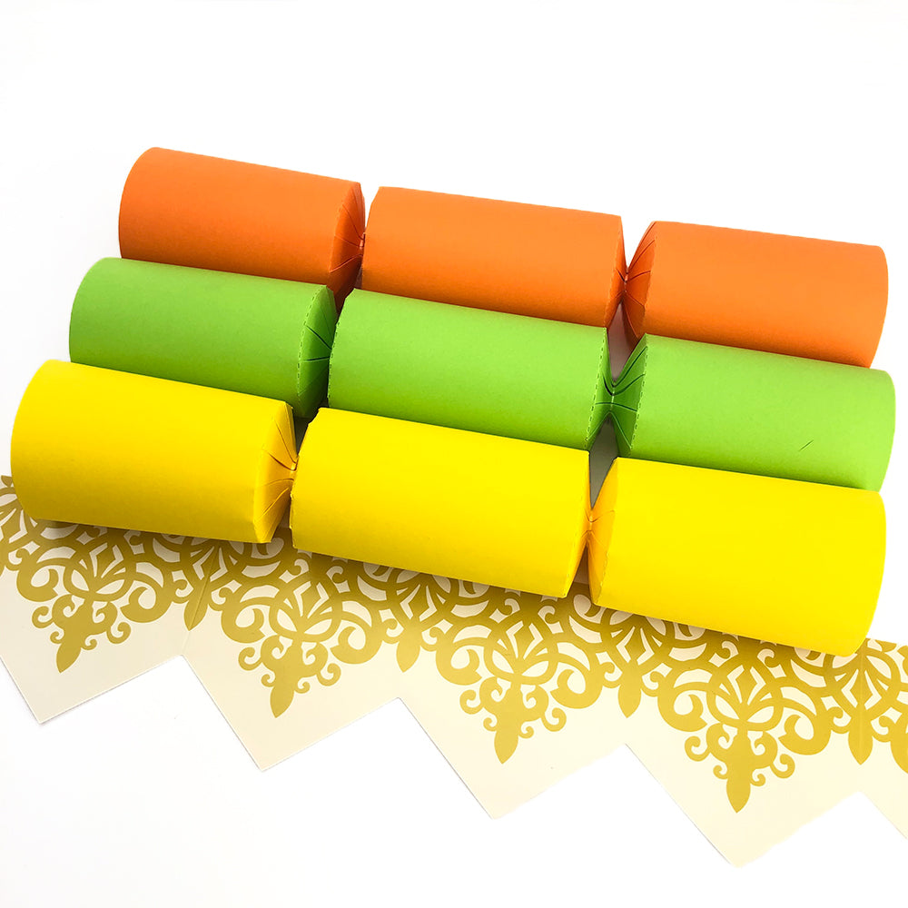 Easter Tones | Craft Kit to Make 12 Crackers | Recyclable | Optional Raffia