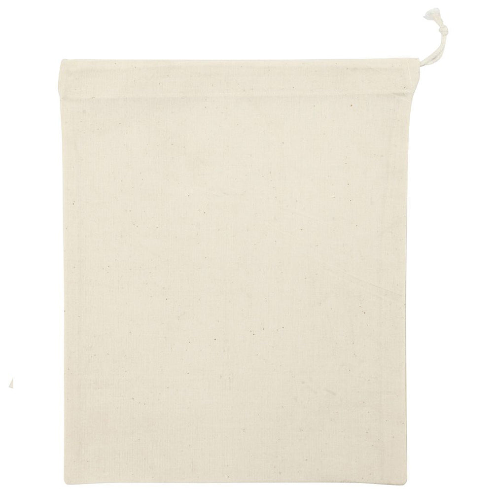 100% Cotton Drawstring Bags  | Pack of 5 | Textile &amp; Fabric Painting | 21x25cm