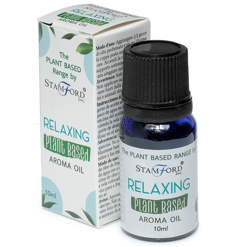Relaxing | Plant Based | Burner Aroma Oil | 10ml | Mini Gift | Cracker Filler