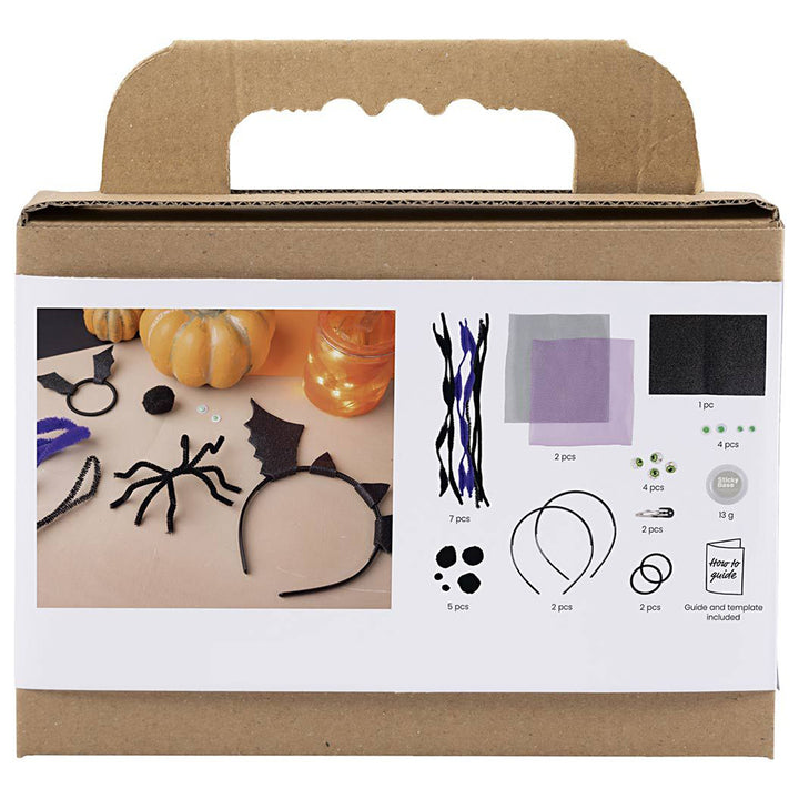 Halloween Hair Accessories | Makes 6 | Kids Craft Kit