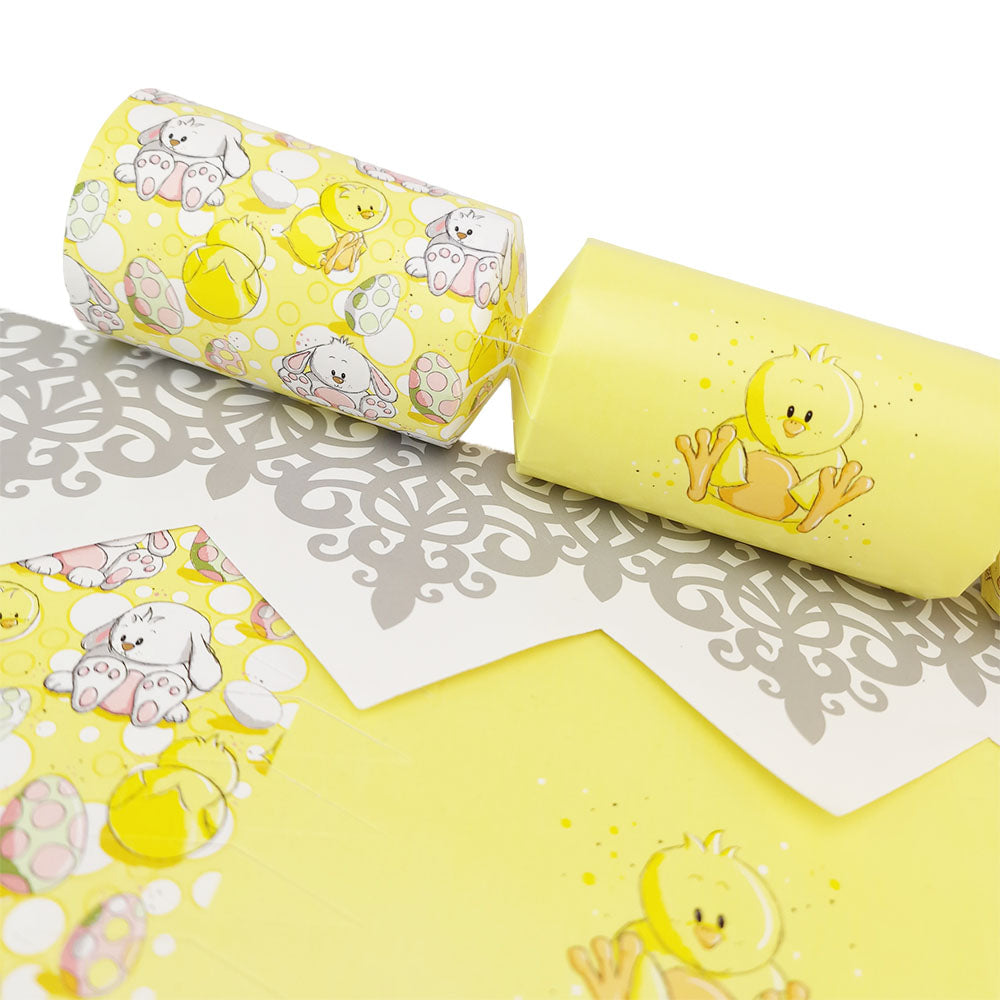 Cute Easter Chick Cracker Making Kits - Make & Fill Your Own