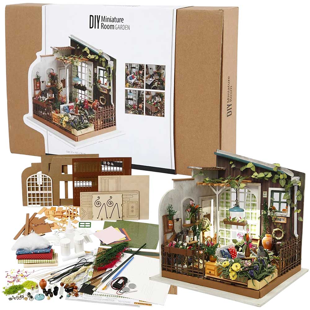 Landscape Craft Kit Miniature Garden Room | Design & Create Your Own | Premium Craft Kit ...