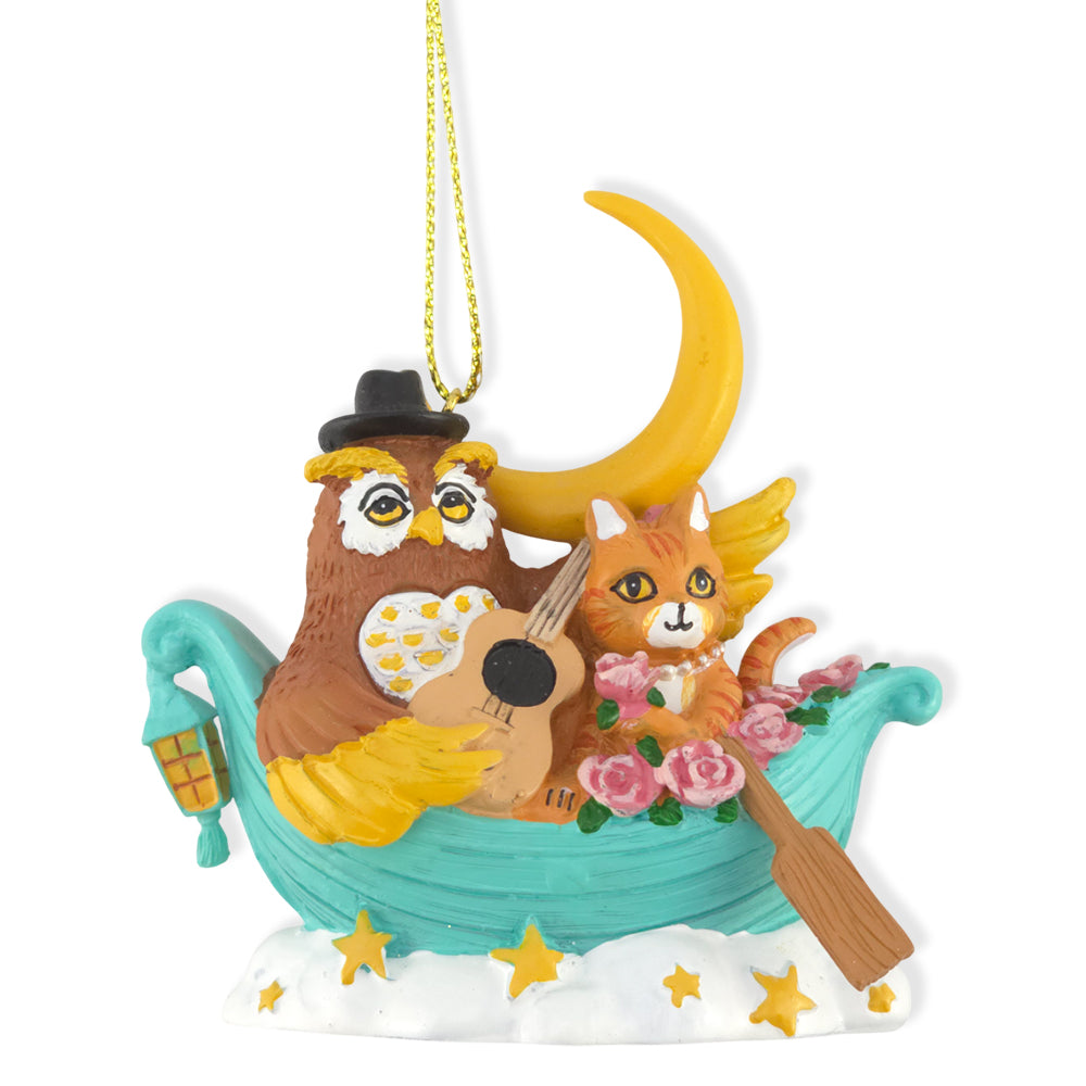 The Owl & The Pussycat | Christmas Tree Decoration | Gisela Graham