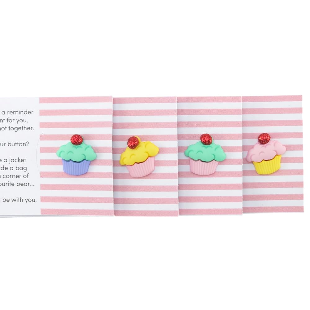 You Are The Cherry On Top of My Cake | Button Wishes Sew On Token | Little Gift