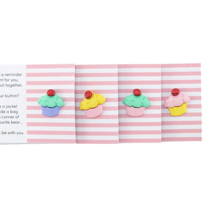 You Are The Cherry On Top of My Cake | Button Wishes Sew On Token | Little Gift