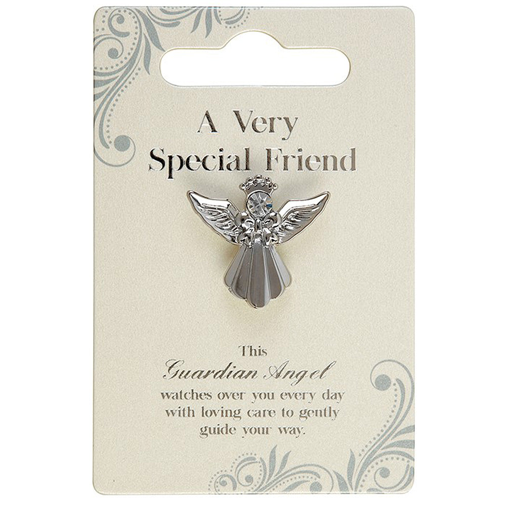 Very Special Friend | Guardian Angel Pin Badge | Mini Gift | Cracker Filler