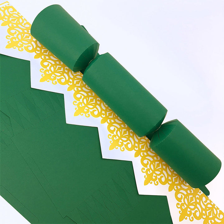 Rich Green | Premium Cracker Making DIY Craft Kits | Make Your Own | Eco Recyclable