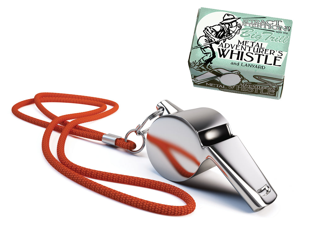 Traditional Metal Whistle Toy - Cracker Filler Gift