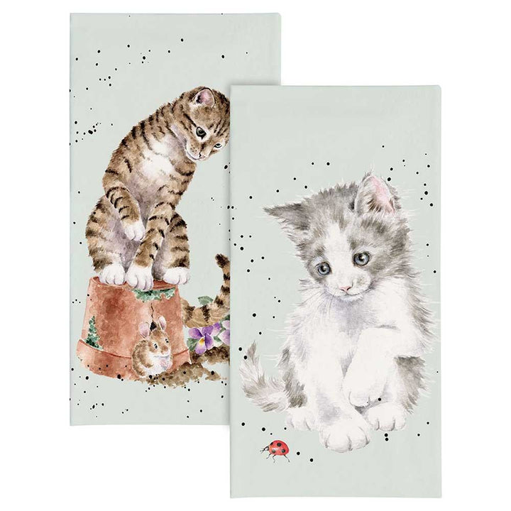 Cute Cats | Wrendale Pocket Sizes Tissues | Little Cracker Filler Gift