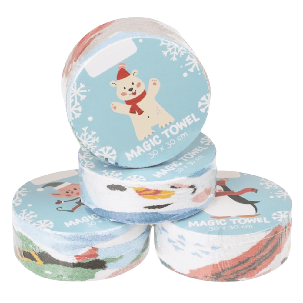 Christmas Characters | Magic Expanding Flannel | Mini Gift | Cracker F ...