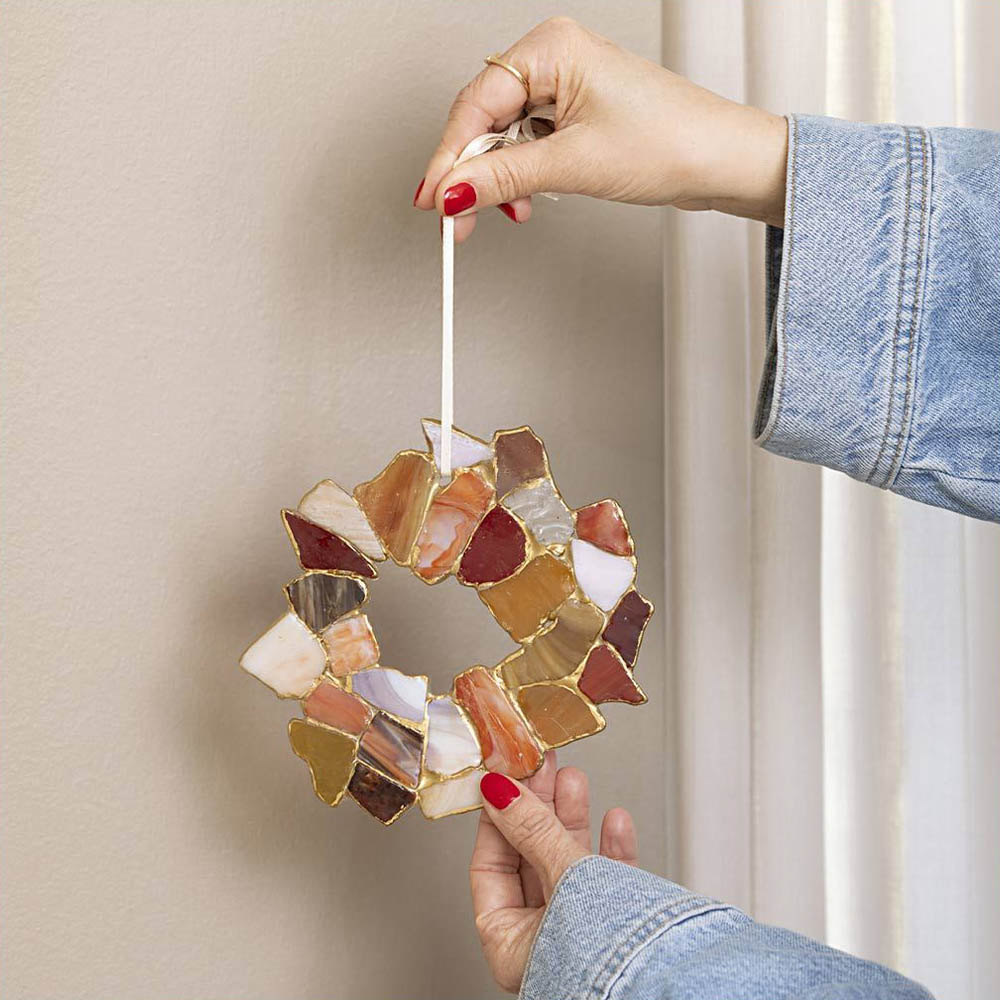 Kintsugi Complete Craft Kit | Makes a Pretty Mosaic Decoration | Adult Crafts