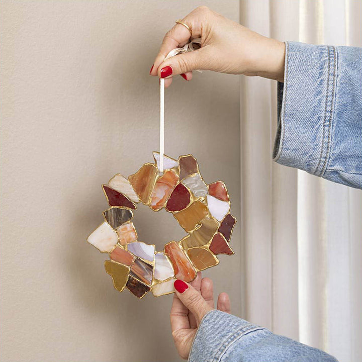 Kintsugi Complete Craft Kit | Makes a Pretty Mosaic Decoration | Adult Crafts