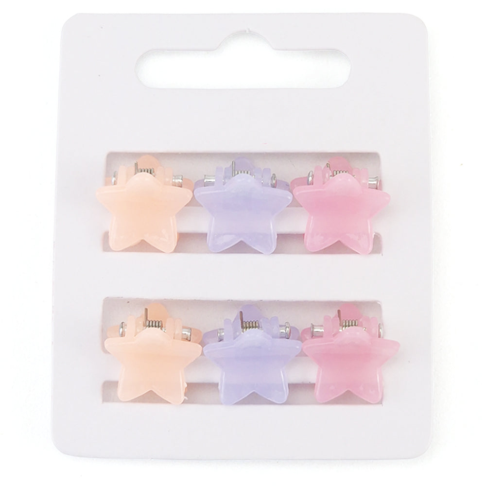 Pretty Pastel Mini Hair Clips for Girls | 6 Pack | Mini Gift | Cracker Filler